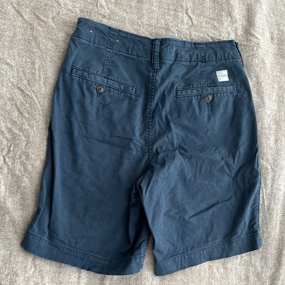 Men's Navy Casual Shorts - Picture 3 of 5